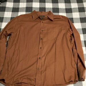 Brown Banana Republic button down size XL